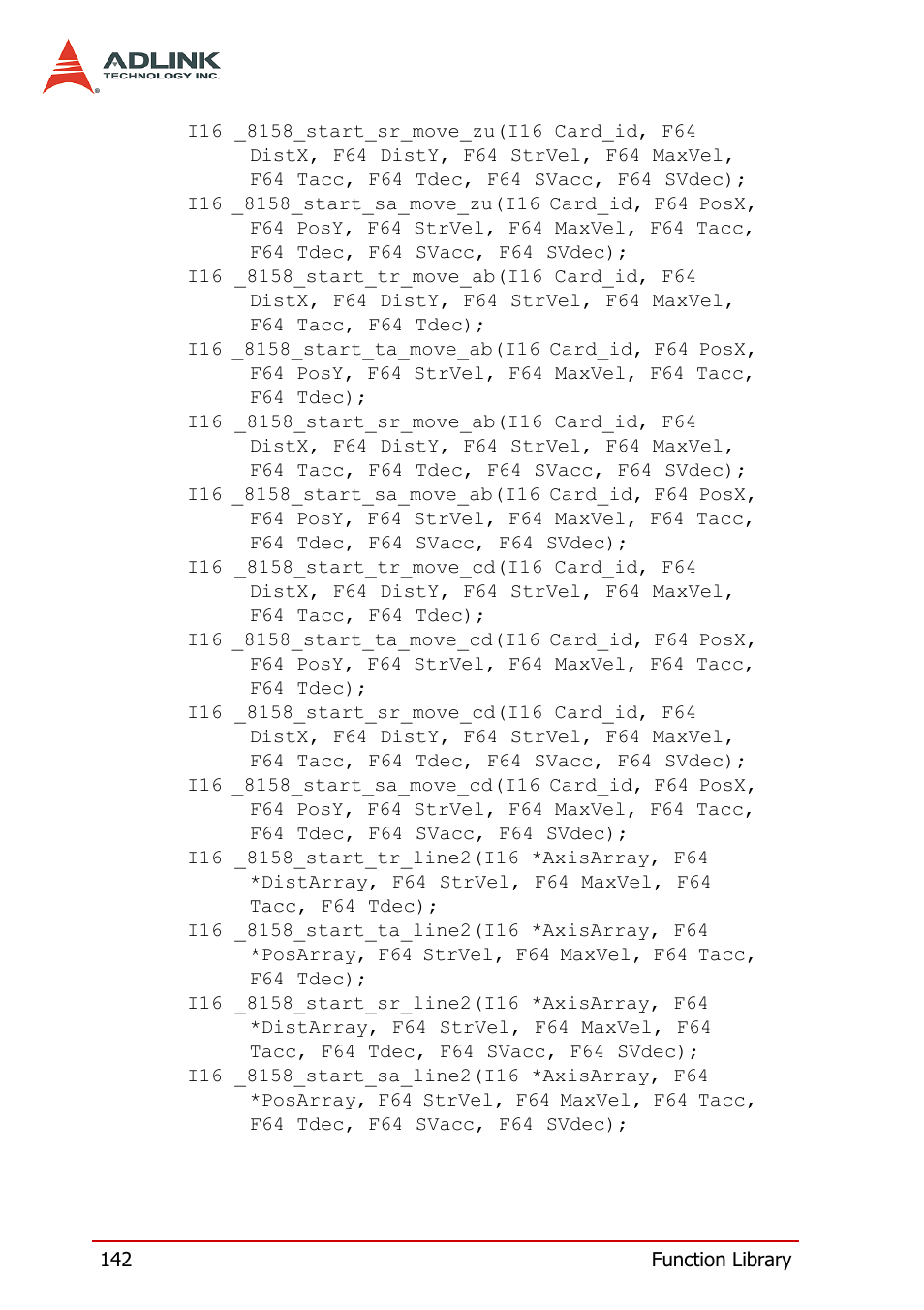 ADLINK PCI-8158 User Manual | Page 152 / 220