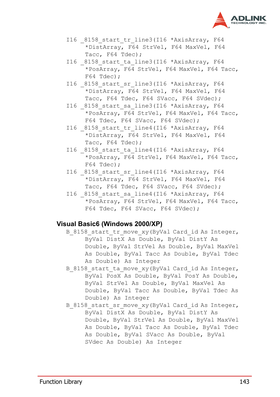 ADLINK PCI-8158 User Manual | Page 153 / 220