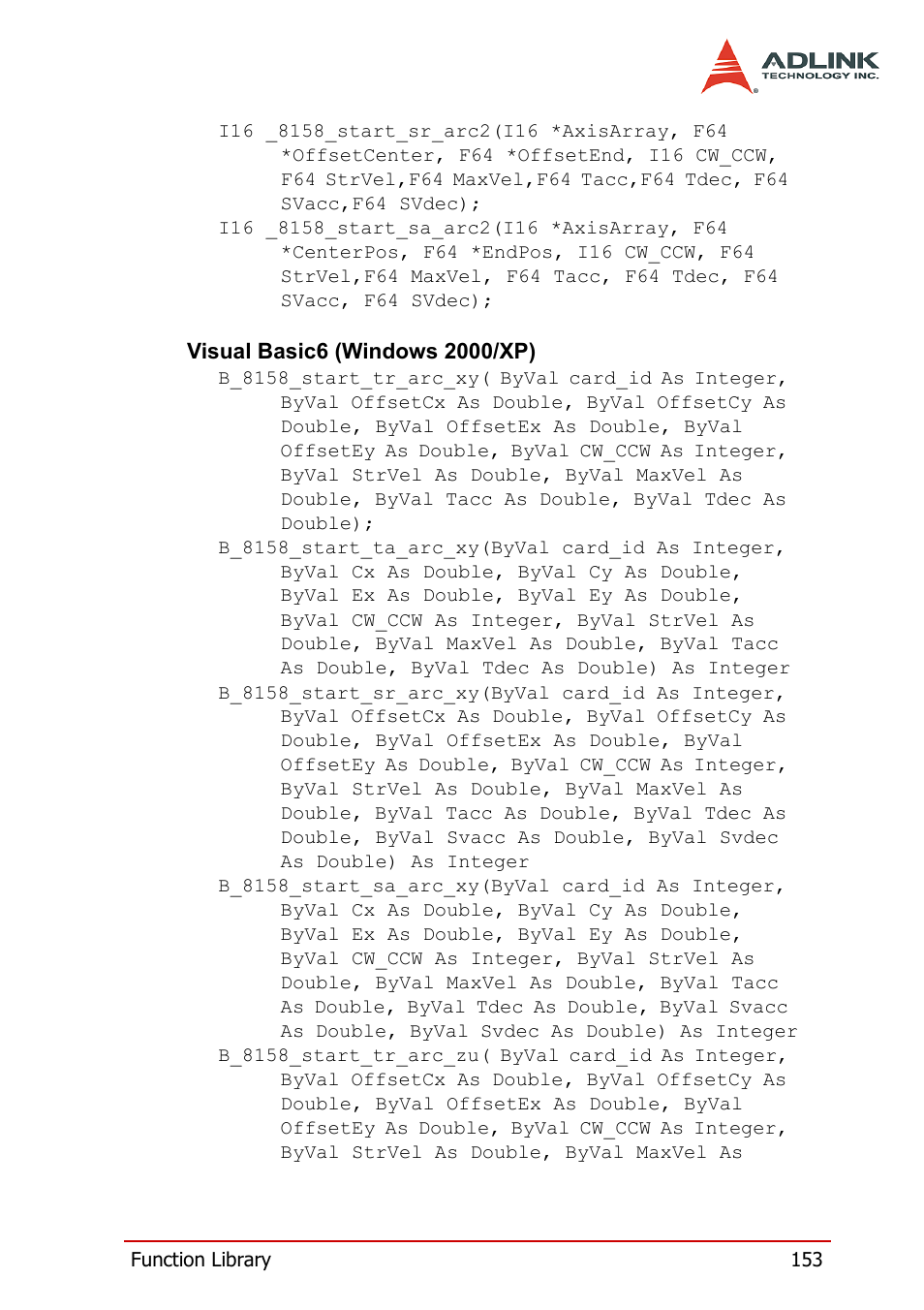 ADLINK PCI-8158 User Manual | Page 163 / 220