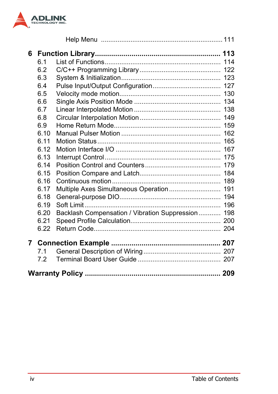 ADLINK PCI-8158 User Manual | Page 8 / 220