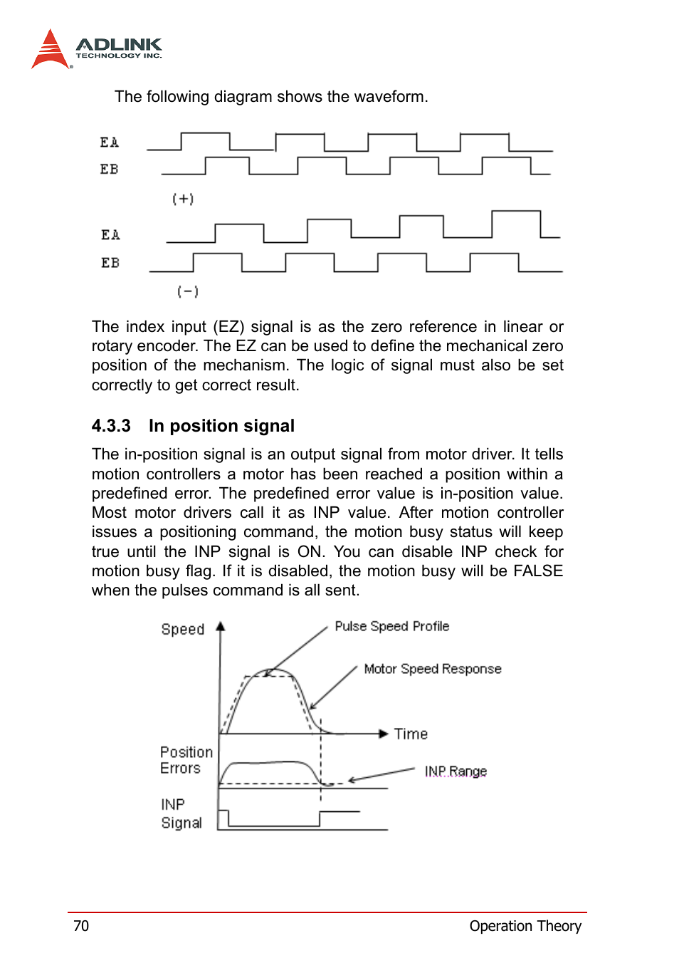 3 in position signal, In position signal | ADLINK PCI-8158 User Manual | Page 80 / 220