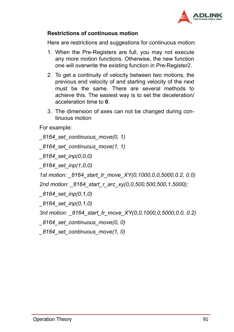 ADLINK PCI-8164 User Manual | Page 103 / 310