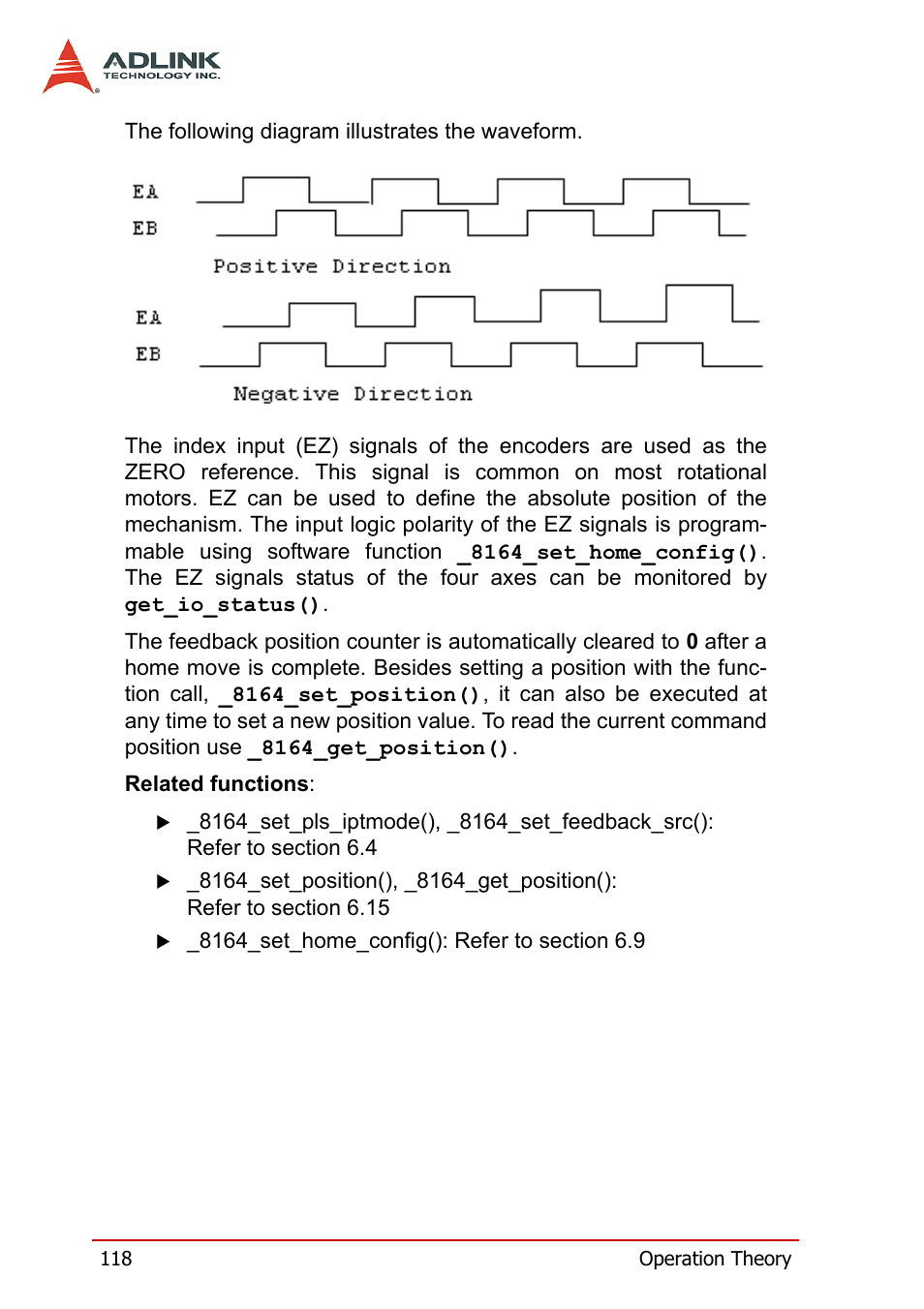 ADLINK PCI-8164 User Manual | Page 130 / 310