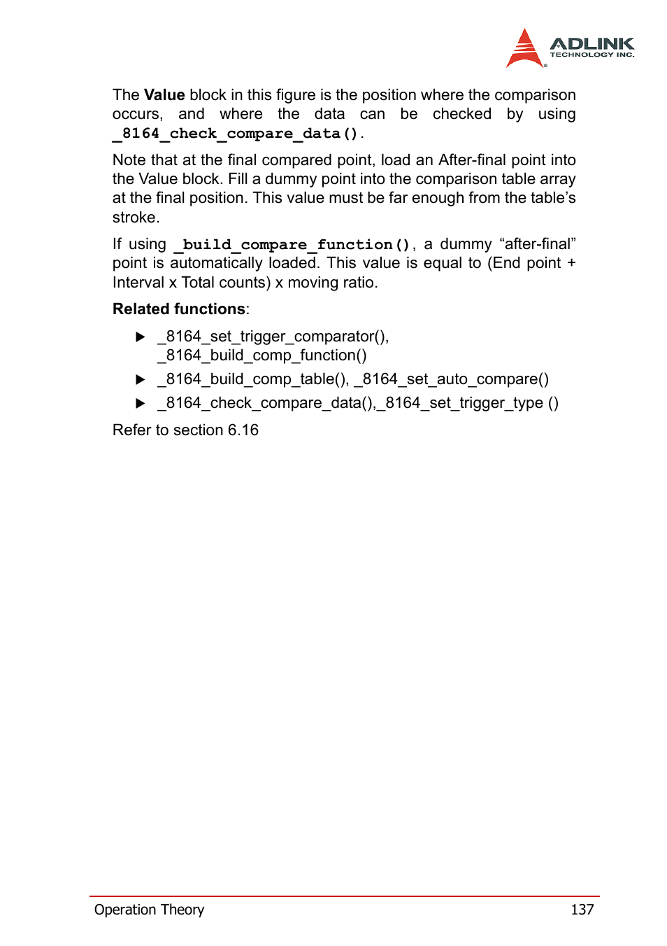 ADLINK PCI-8164 User Manual | Page 149 / 310