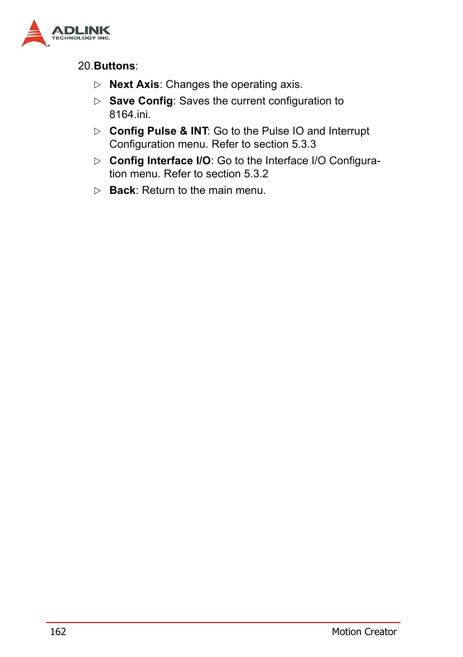 ADLINK PCI-8164 User Manual | Page 174 / 310