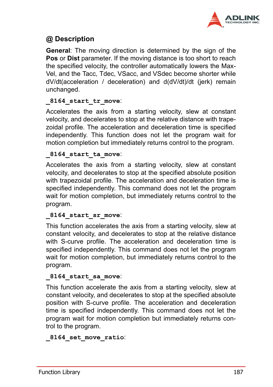 ADLINK PCI-8164 User Manual | Page 199 / 310