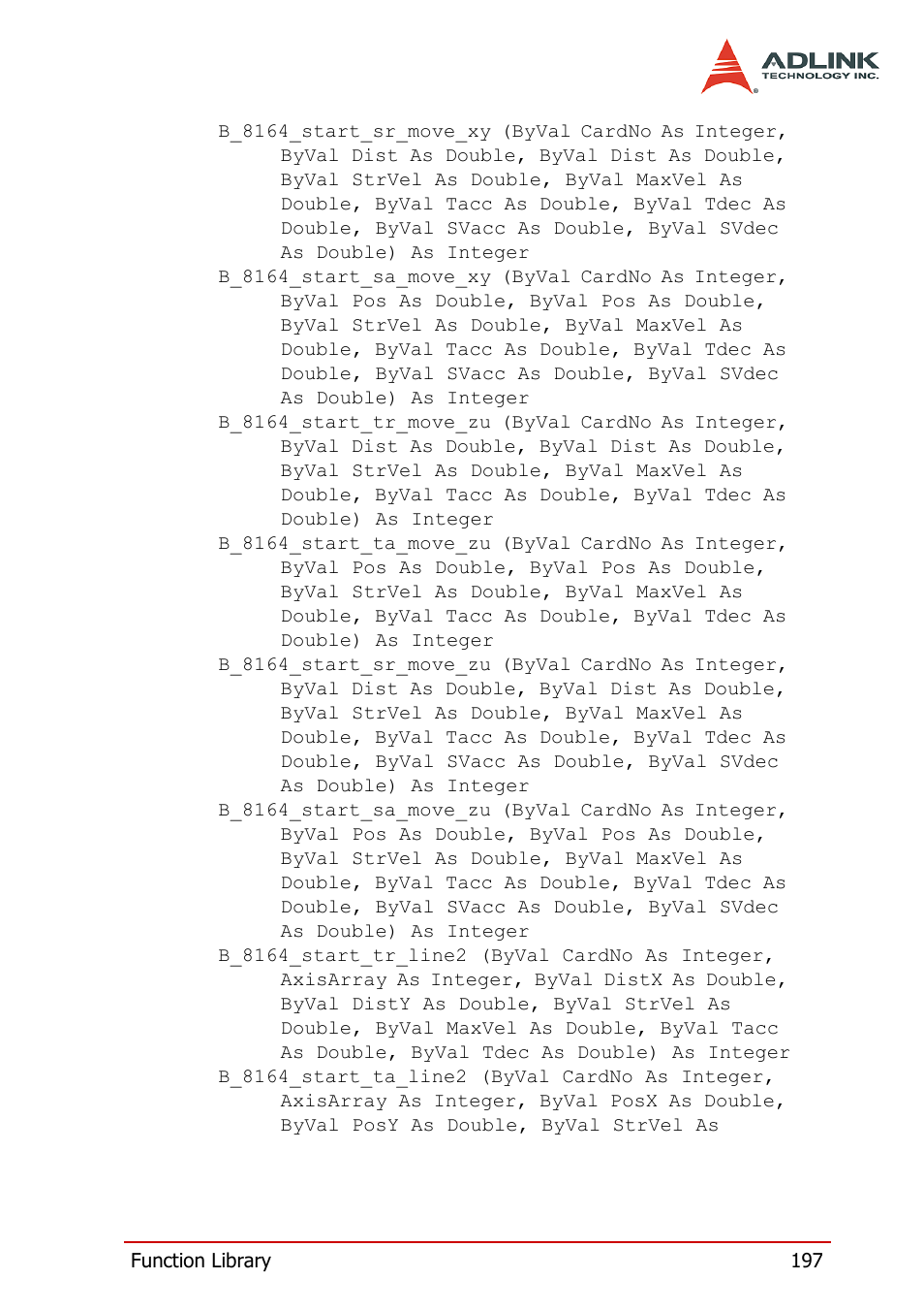 ADLINK PCI-8164 User Manual | Page 209 / 310