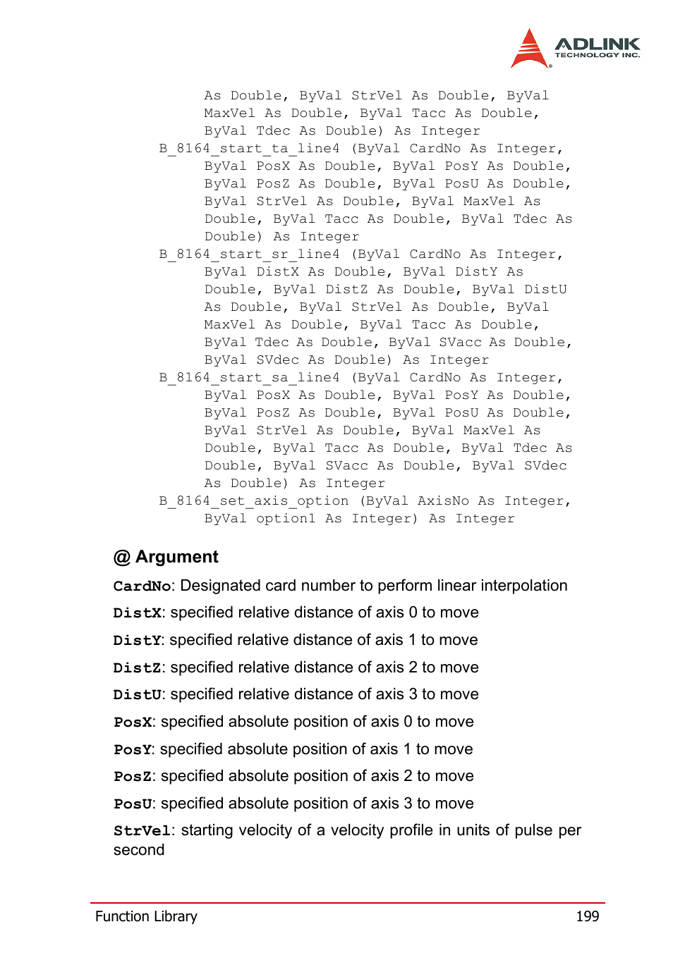 ADLINK PCI-8164 User Manual | Page 211 / 310