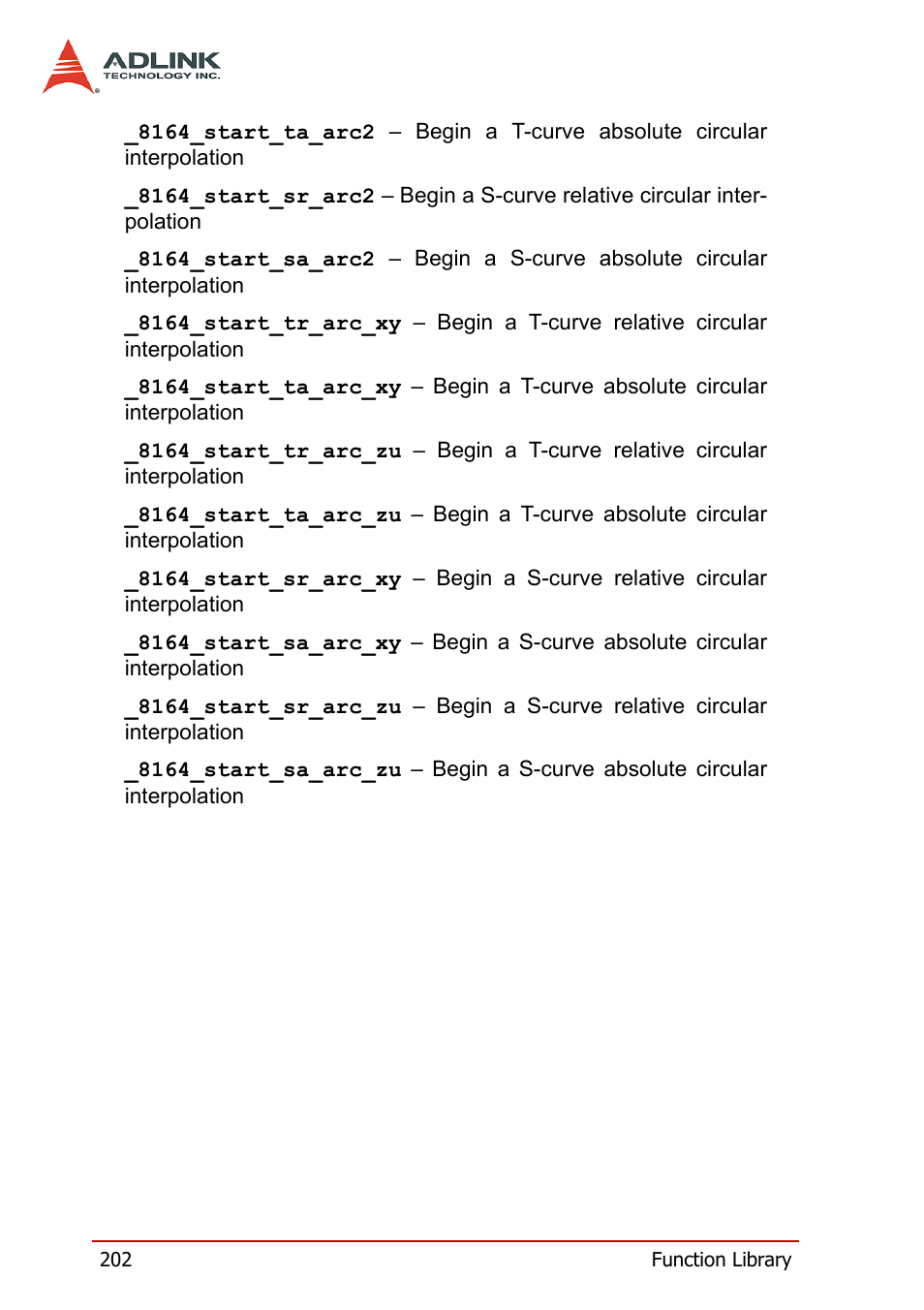 ADLINK PCI-8164 User Manual | Page 214 / 310
