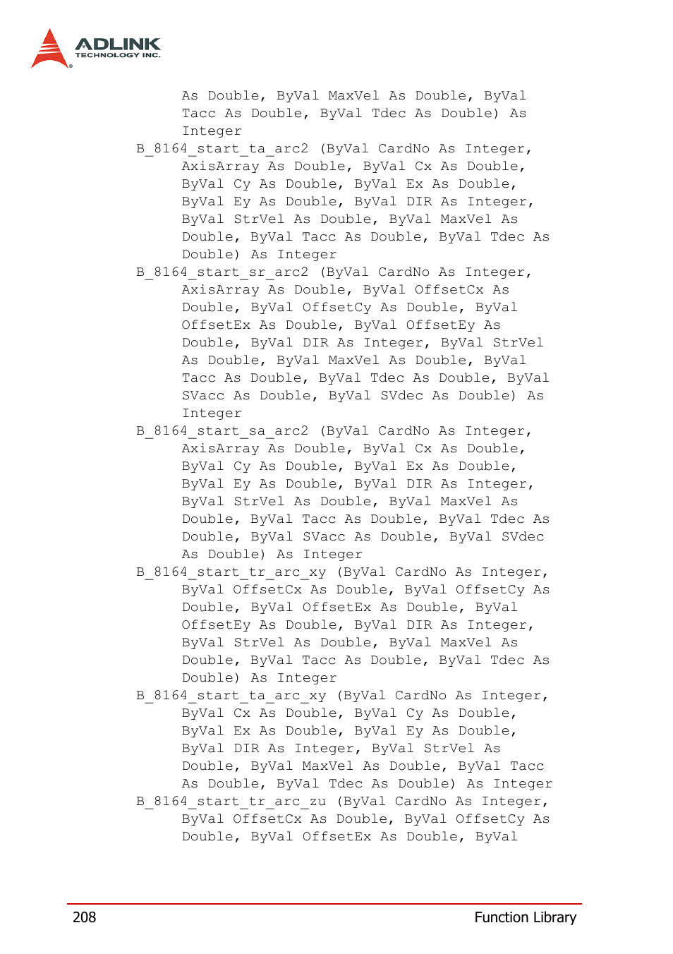 ADLINK PCI-8164 User Manual | Page 220 / 310
