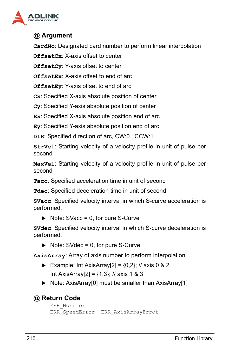 ADLINK PCI-8164 User Manual | Page 222 / 310