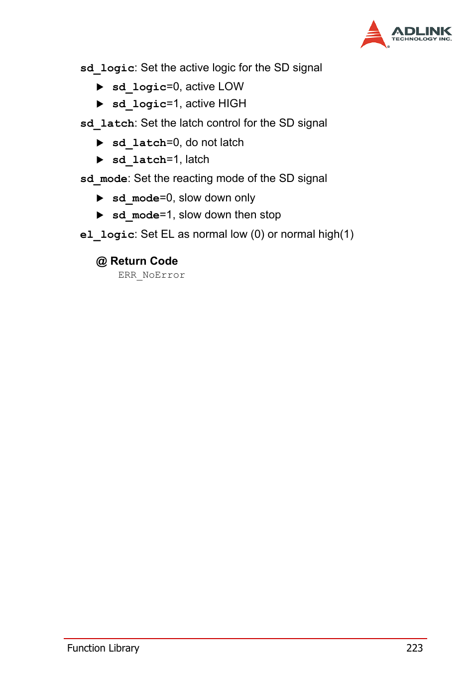 ADLINK PCI-8164 User Manual | Page 235 / 310