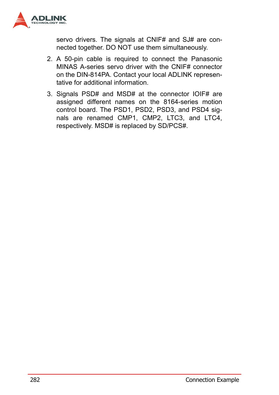 ADLINK PCI-8164 User Manual | Page 294 / 310