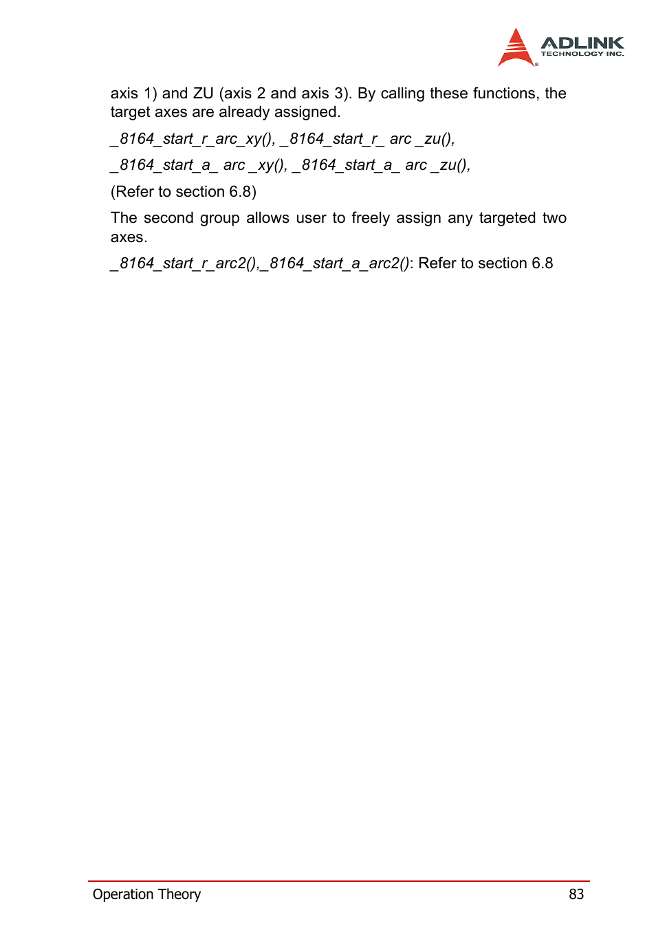 ADLINK PCI-8164 User Manual | Page 95 / 310
