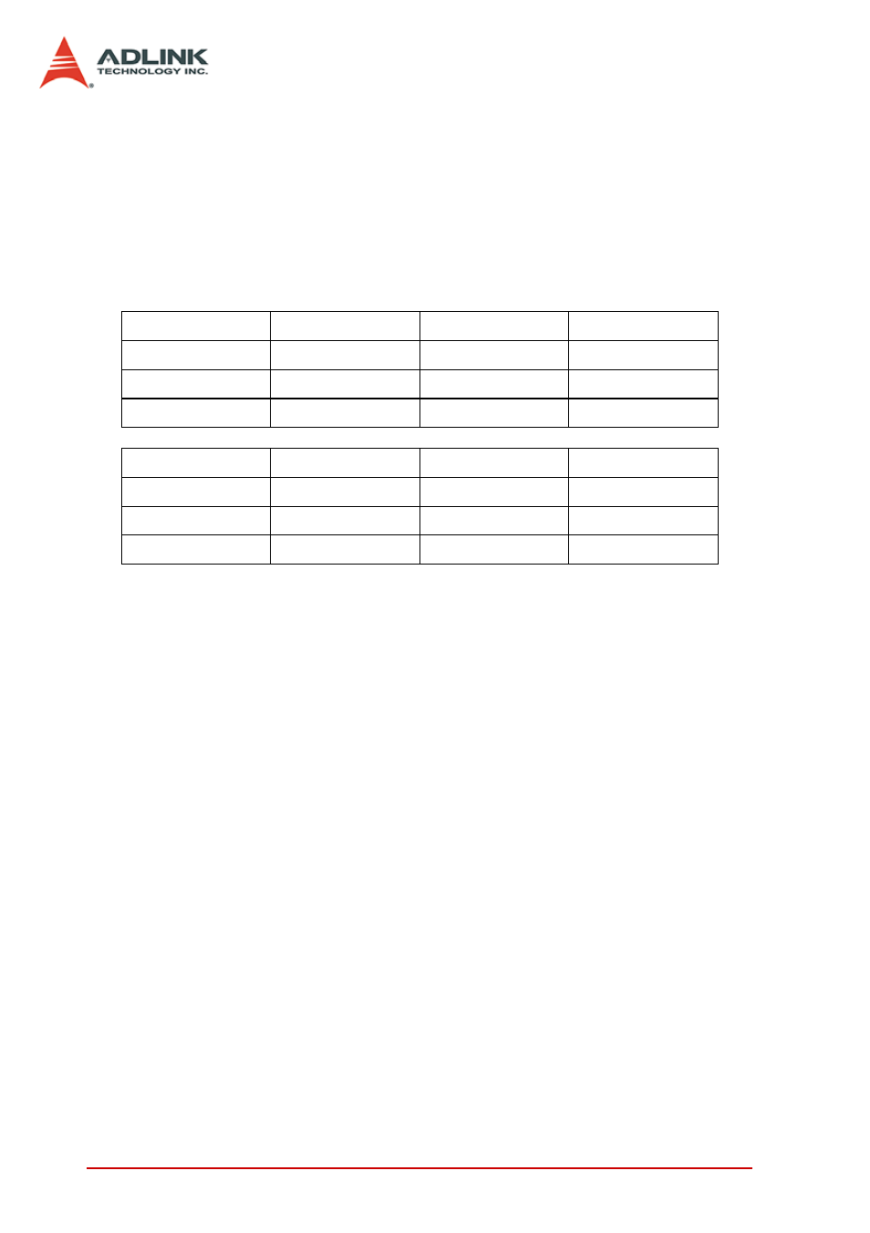 7 compare table of all motion control types, 8 pci-8144 motion controller type | ADLINK PCI-8144 User Manual | Page 42 / 166