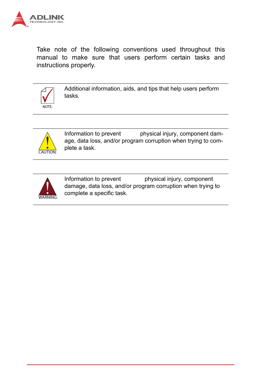 ADLINK PCI-8102 User Manual | Page 11 / 211