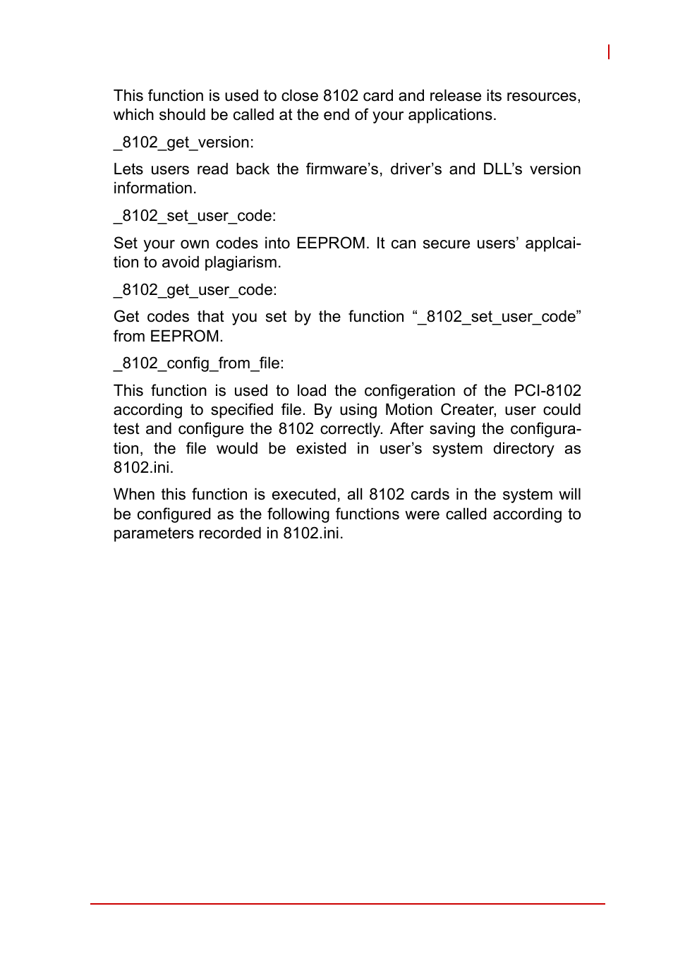 ADLINK PCI-8102 User Manual | Page 134 / 211