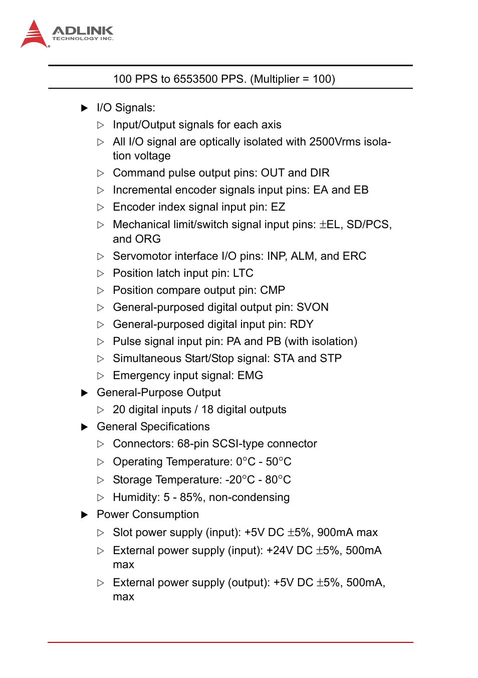 ADLINK PCI-8102 User Manual | Page 17 / 211