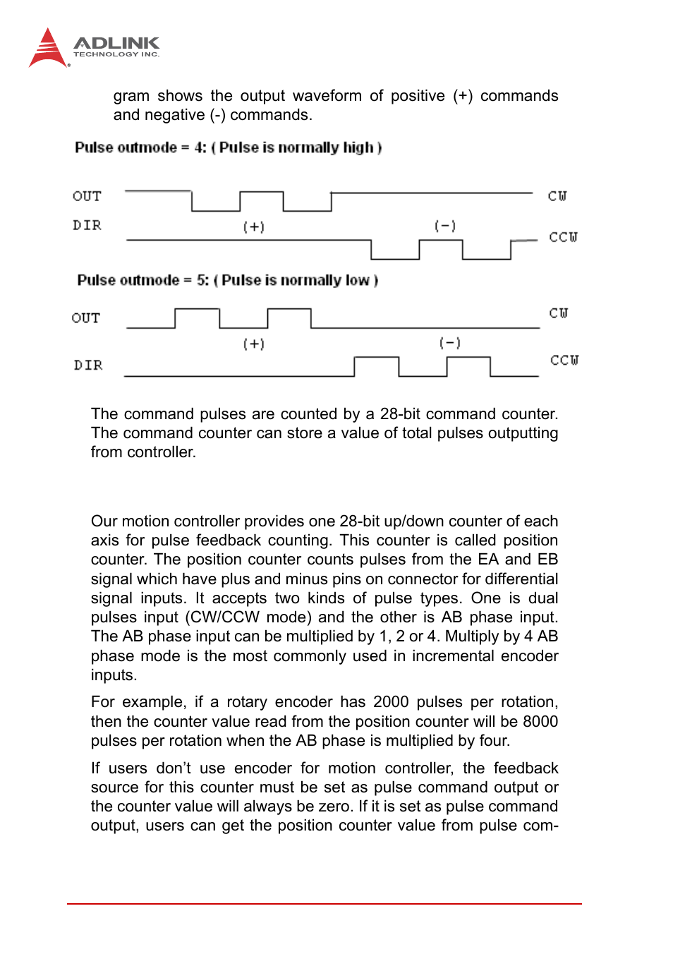 2 pulse feedback input interface, Pulse feedback input interface | ADLINK PCI-8102 User Manual | Page 79 / 211