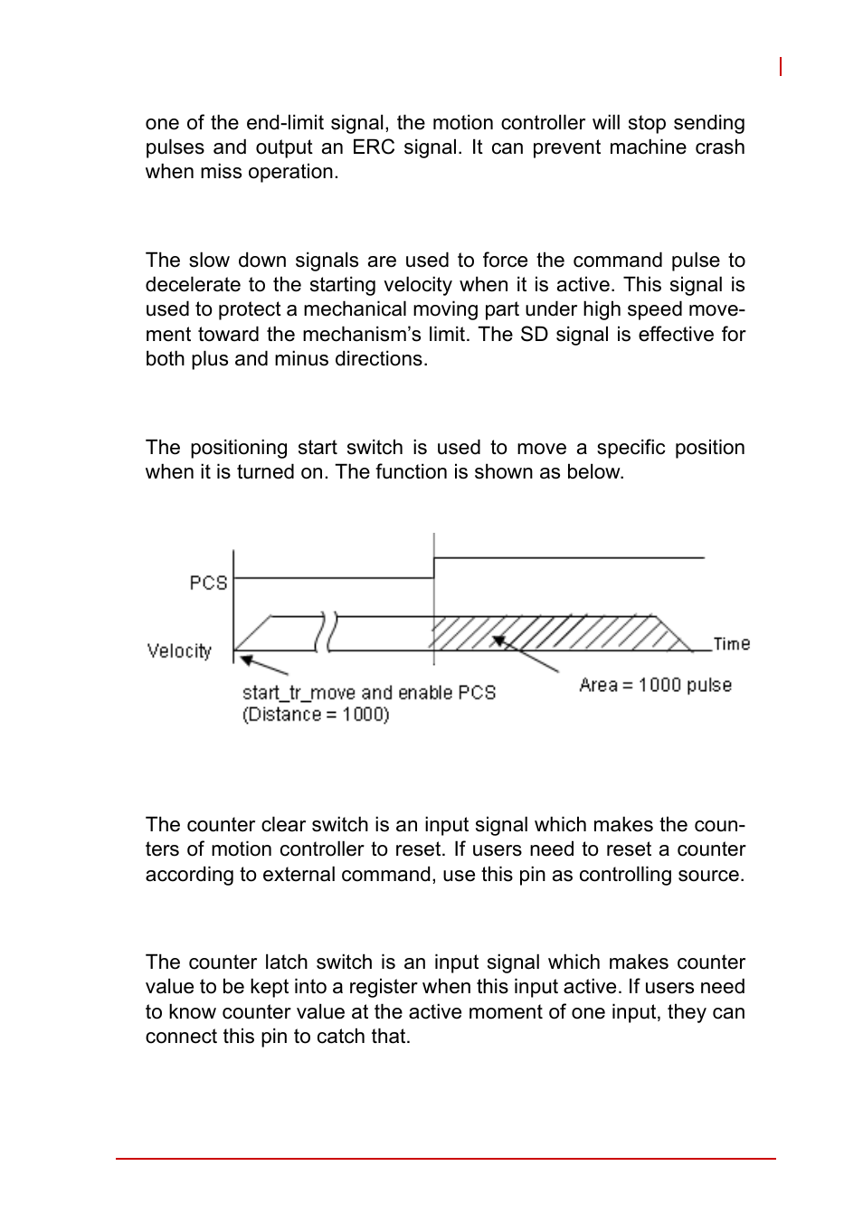 3 slow down switch, 4 positioning start switch, 5 counter clear switch | 6 counter latch switch | ADLINK PCI-8102 User Manual | Page 84 / 211