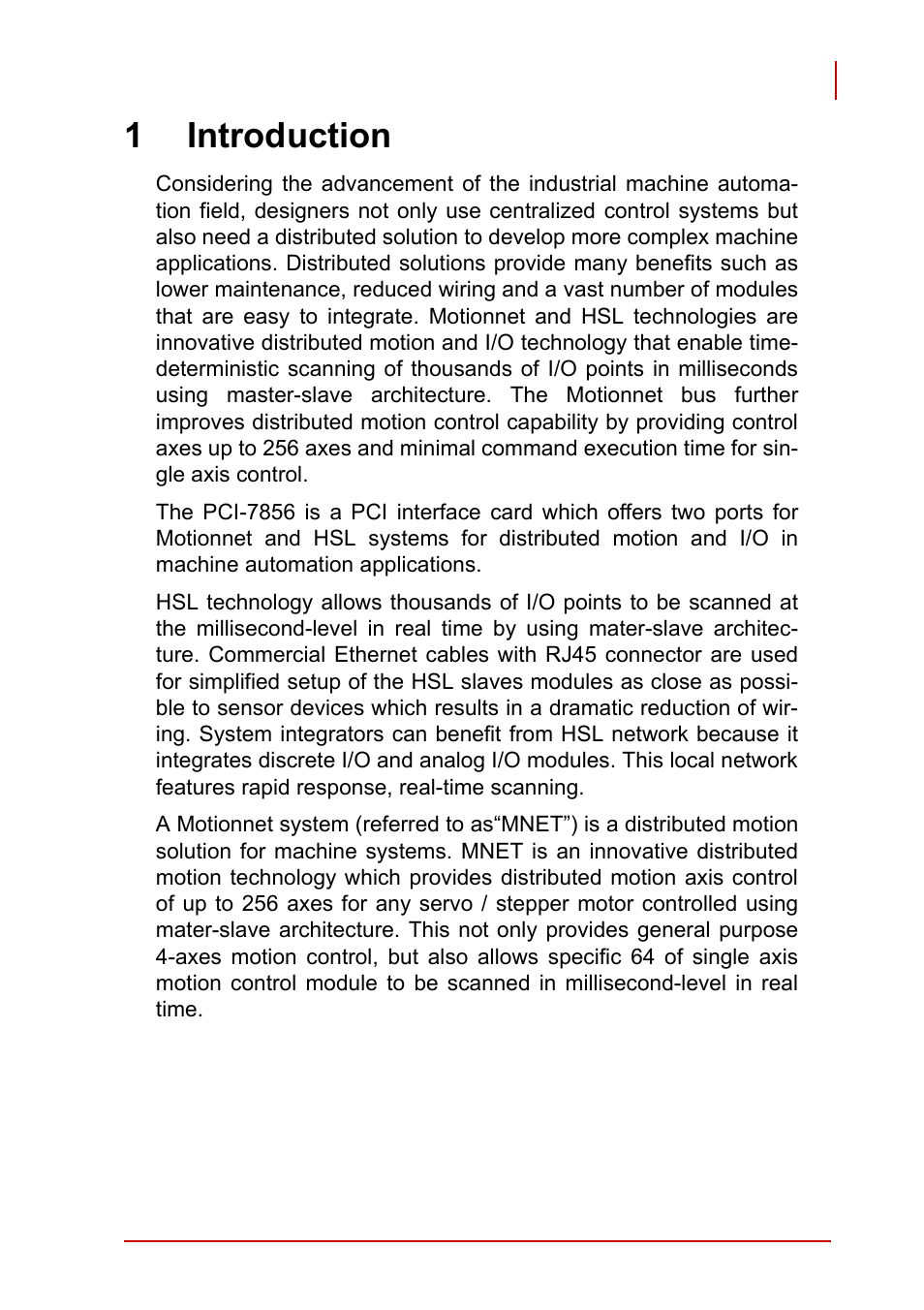 1 introduction, 1introduction | ADLINK PCI-7856 User Manual | Page 13 / 86