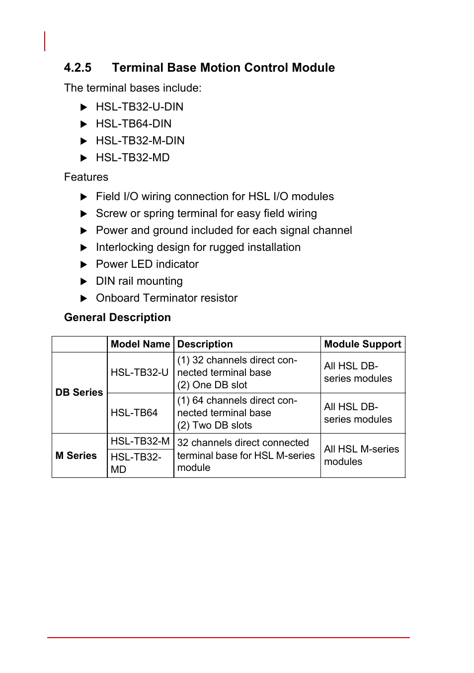 5 terminal base motion control module | ADLINK PCI-7856 User Manual | Page 50 / 86
