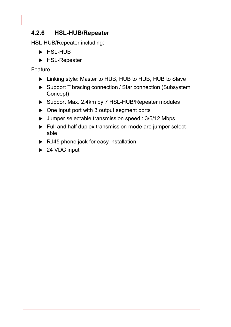 6 hsl-hub/repeater | ADLINK PCI-7856 User Manual | Page 56 / 86