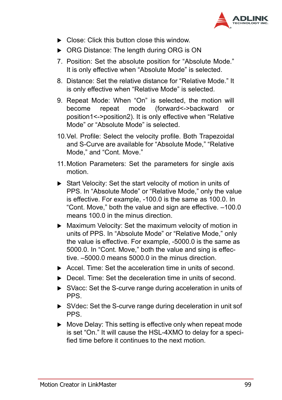 ADLINK HSL-4XMO User Manual | Page 109 / 116