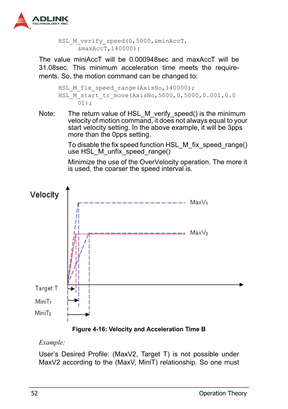 Figure 4-16: velocity and acceleration time b | ADLINK HSL-4XMO User Manual | Page 62 / 116