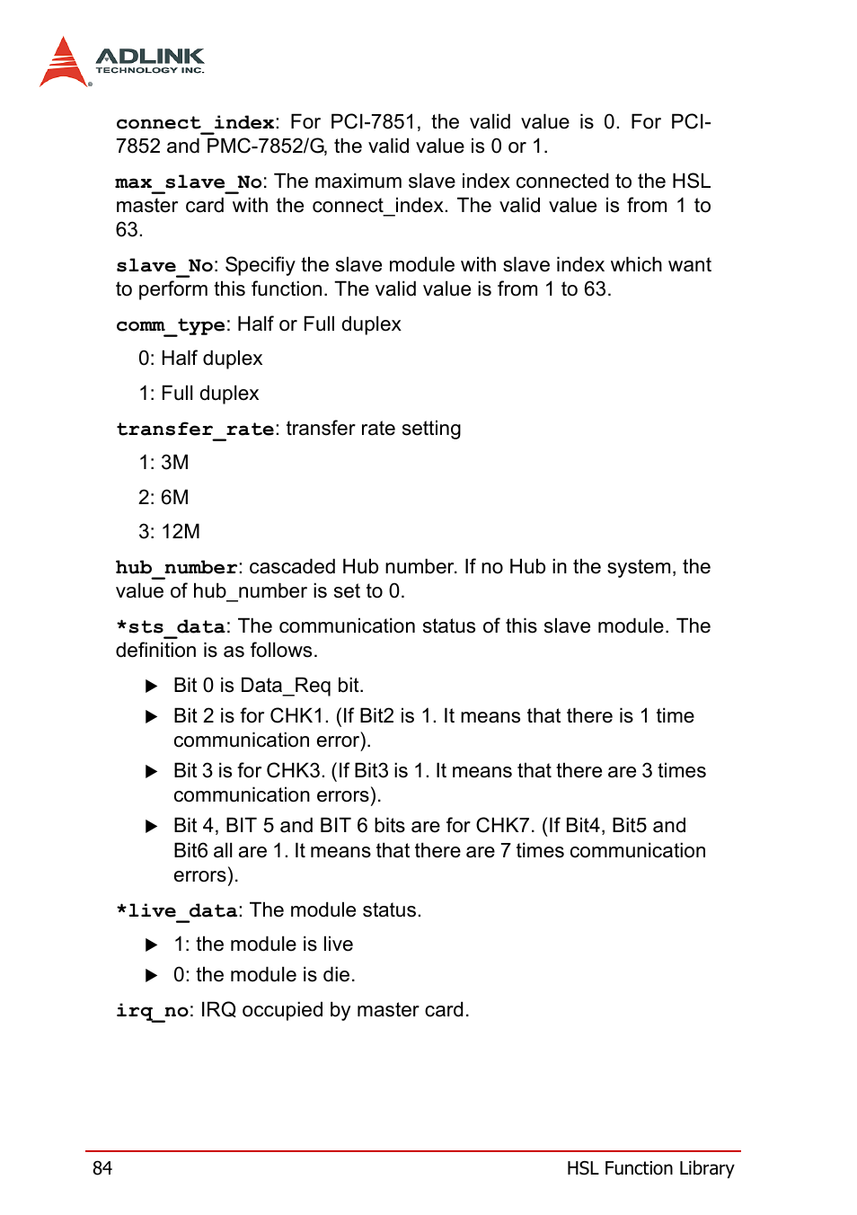 ADLINK HSL-DI32-M-N/HSL-DI32-M-P User Manual | Page 97 / 137