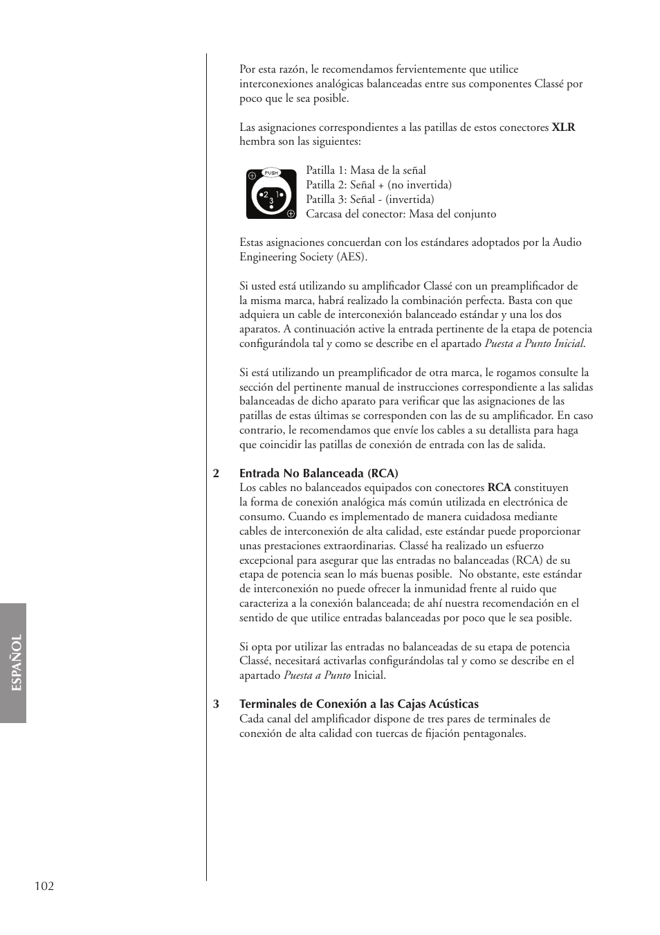 Classe Audio CA-3200 User Manual | Page 102 / 136