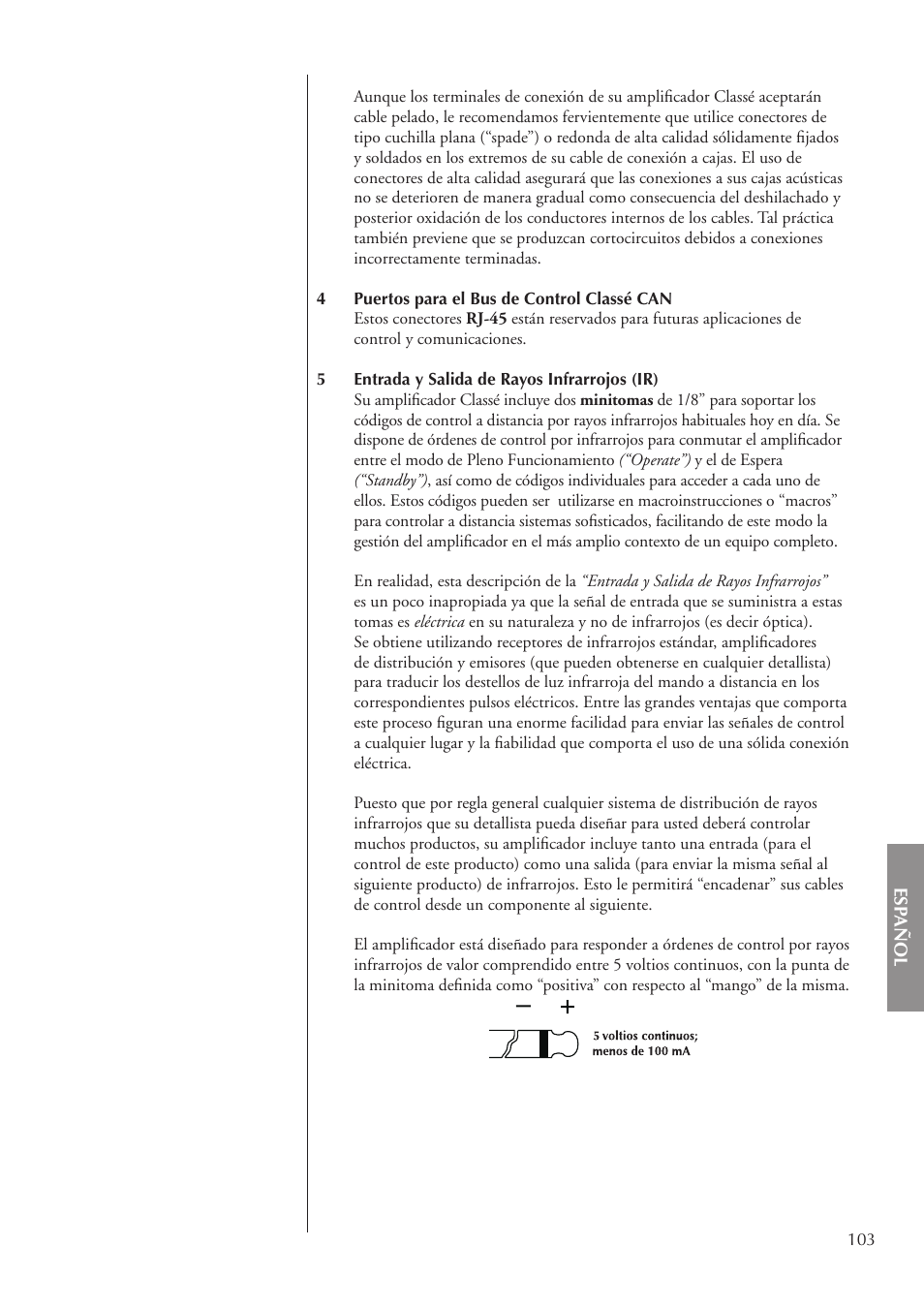 Classe Audio CA-3200 User Manual | Page 103 / 136