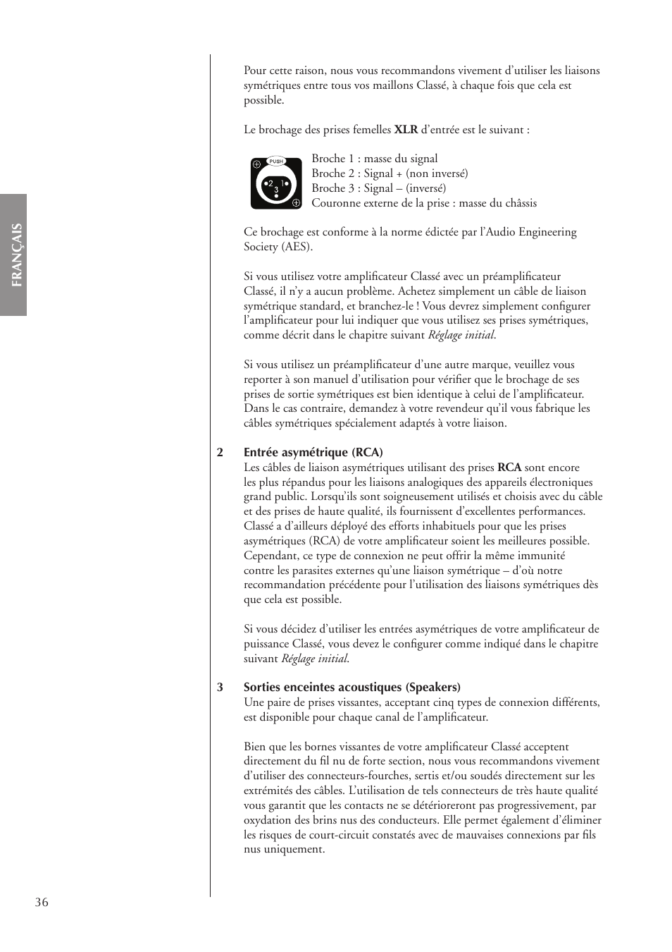 Classe Audio CA-3200 User Manual | Page 36 / 136
