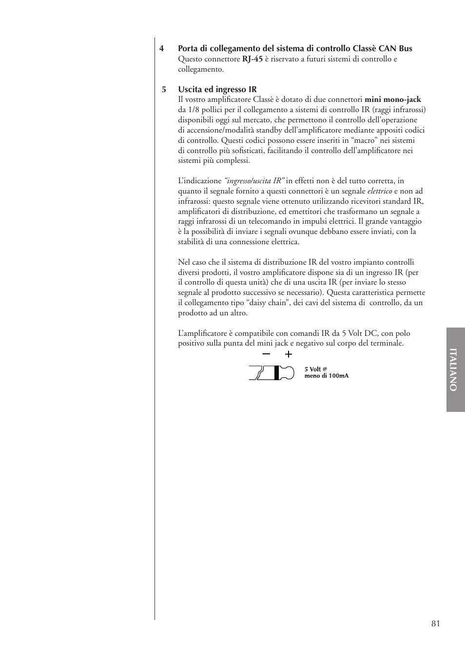 Classe Audio CA-3200 User Manual | Page 81 / 136