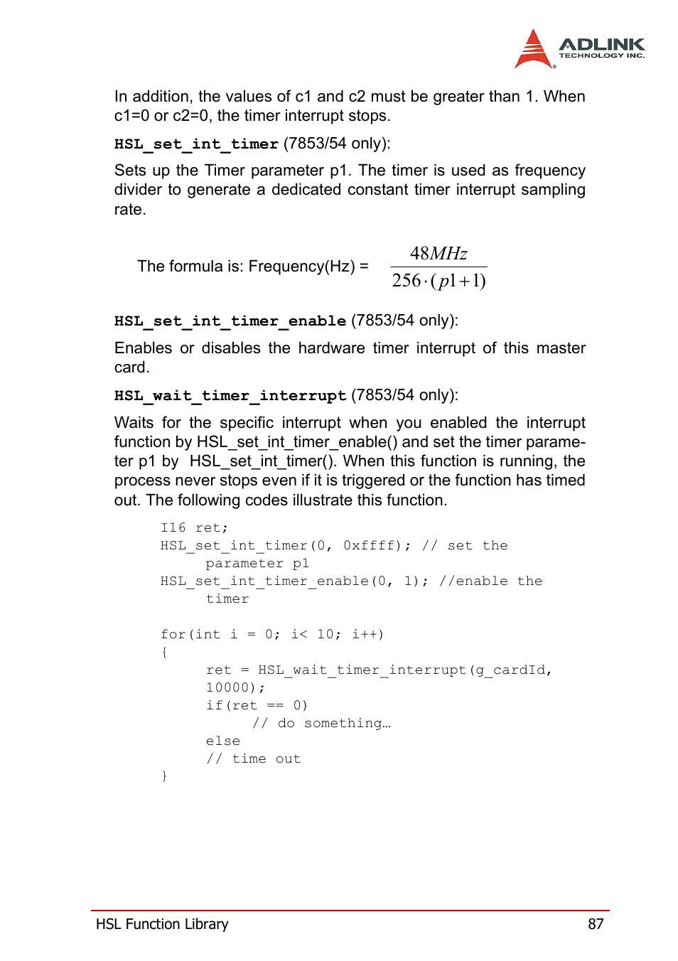 ADLINK HSL-AI16AO2-M-VV/-AV User Manual | Page 100 / 137