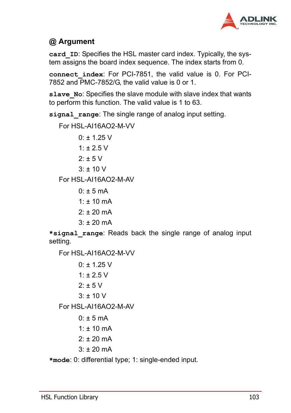 ADLINK HSL-AI16AO2-M-VV/-AV User Manual | Page 116 / 137