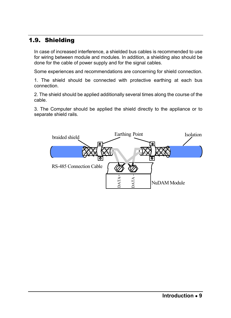 Shielding | ADLINK ND-6510 User Manual | Page 13 / 95