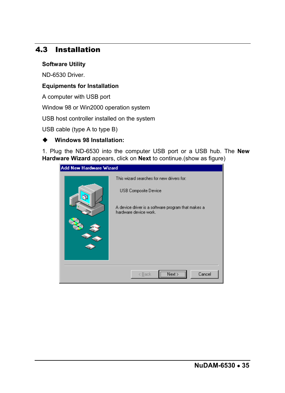 3 installation | ADLINK ND-6510 User Manual | Page 39 / 95