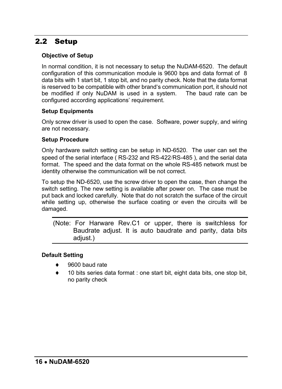 2 setup | ADLINK ND-6520 User Manual | Page 20 / 95