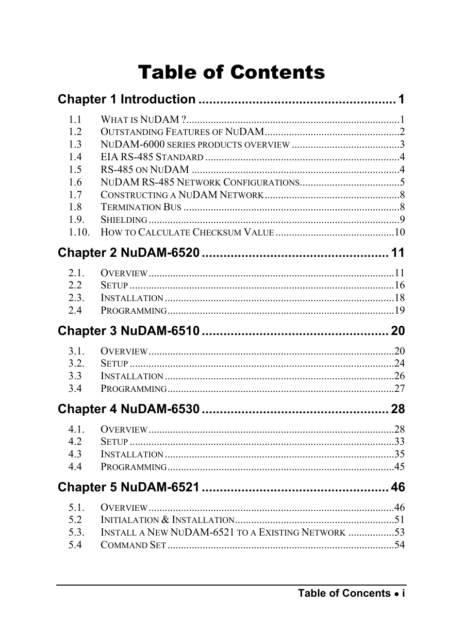 ADLINK ND-6520 User Manual | Page 3 / 95