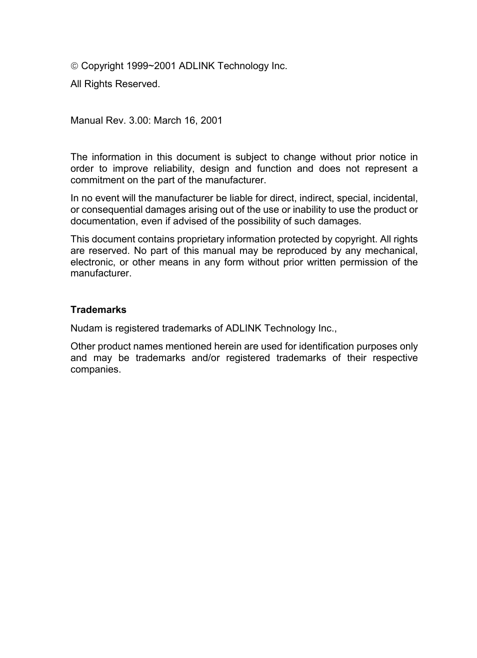 ADLINK ND-6530 User Manual | Page 2 / 95