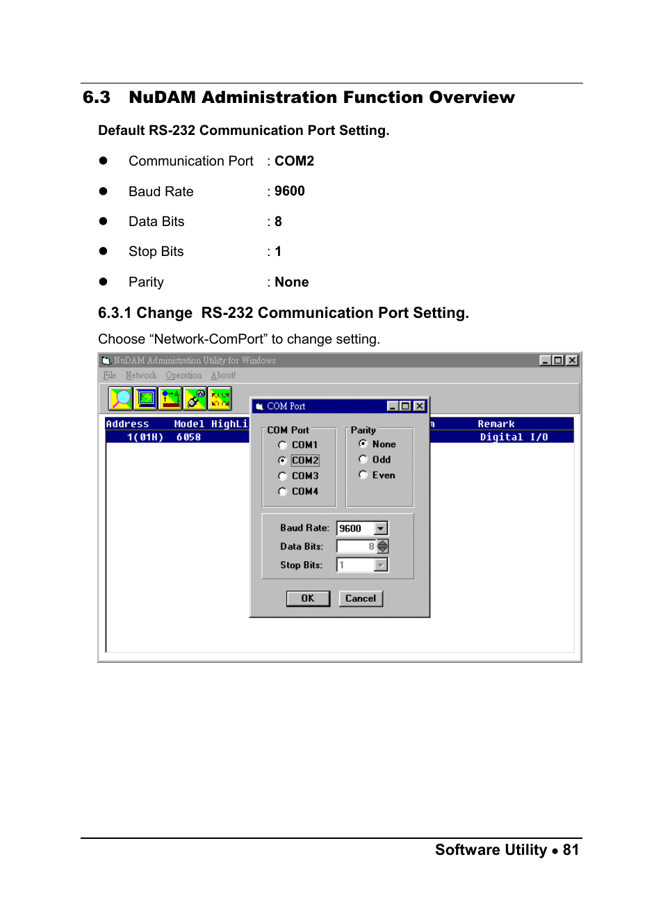 3 nudam administration function overview | ADLINK ND-6530 User Manual | Page 85 / 95