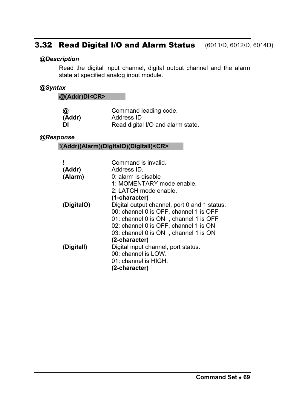 32 read digital i/o and alarm status | ADLINK ND-6013 User Manual | Page 77 / 108