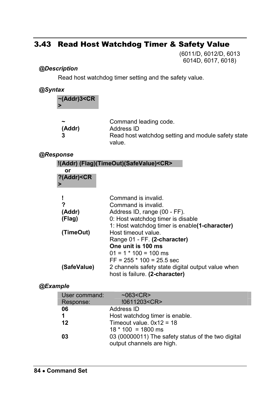 43 read host watchdog timer & safety value | ADLINK ND-6013 User Manual | Page 92 / 108