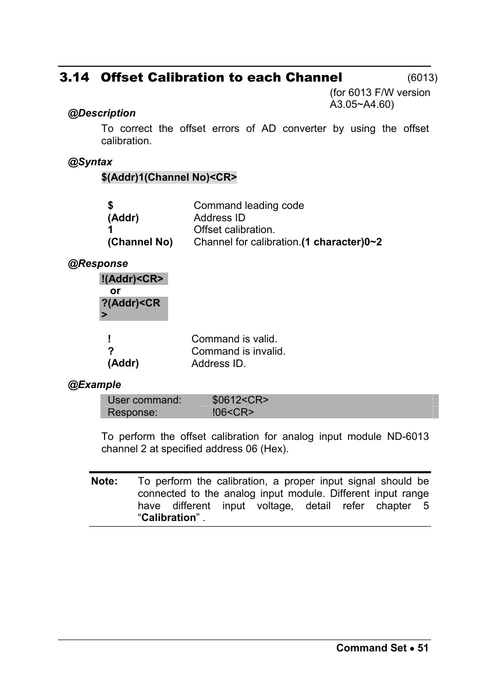 14 offset calibration to each channel | ADLINK ND-6017 User Manual | Page 59 / 108