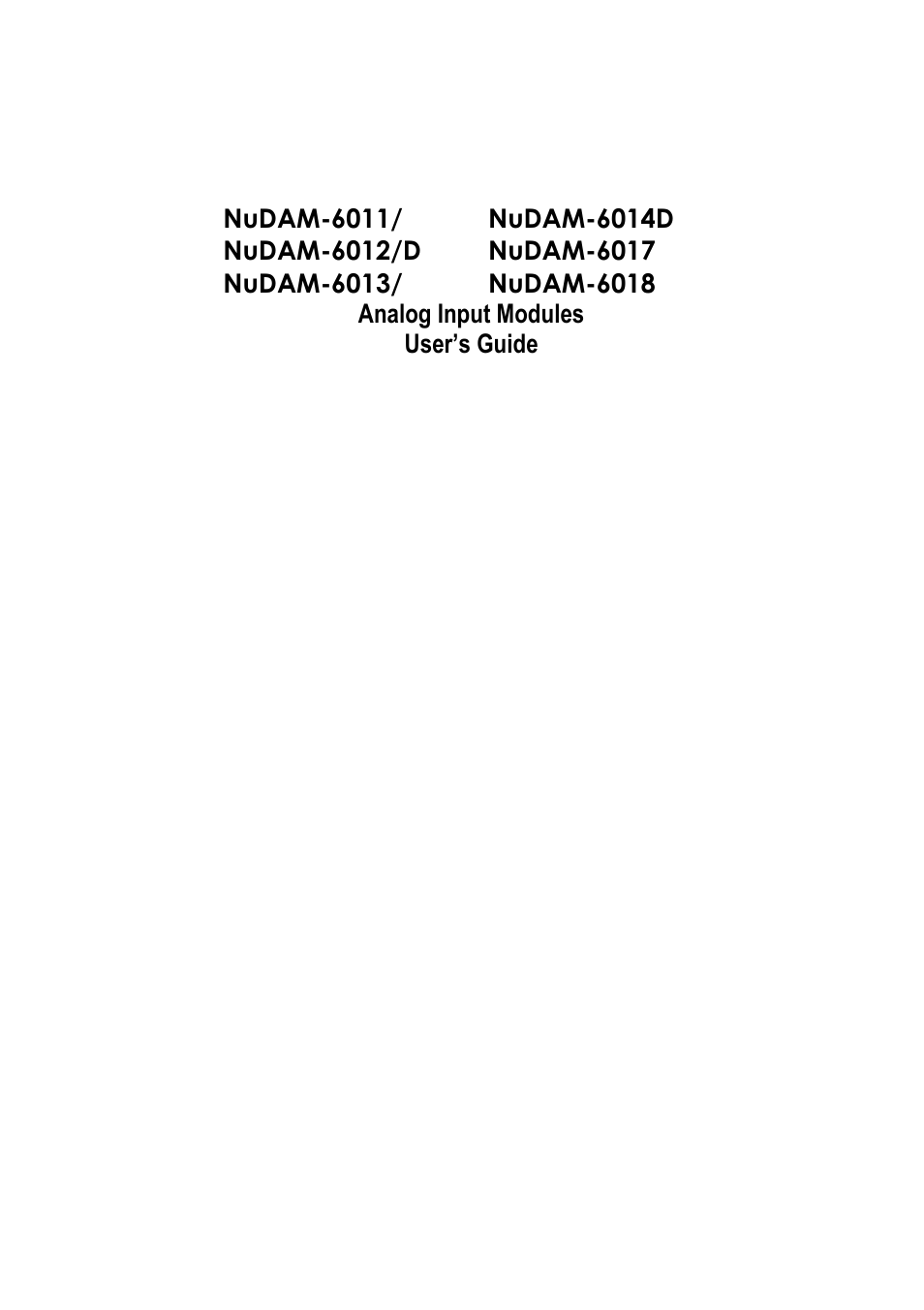 ADLINK ND-6018 User Manual | 108 pages