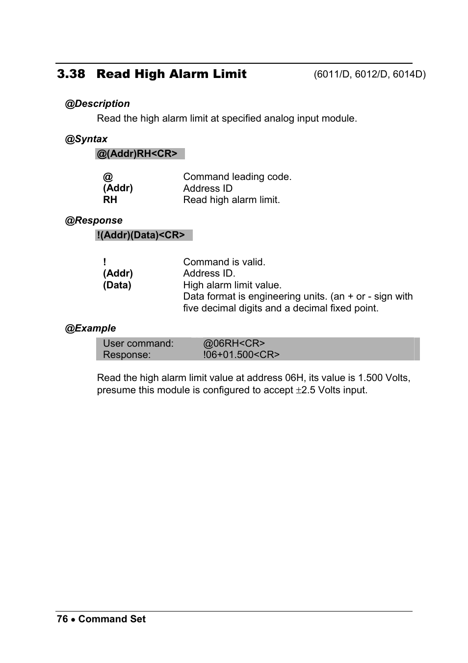 38 read high alarm limit | ADLINK ND-6018 User Manual | Page 84 / 108