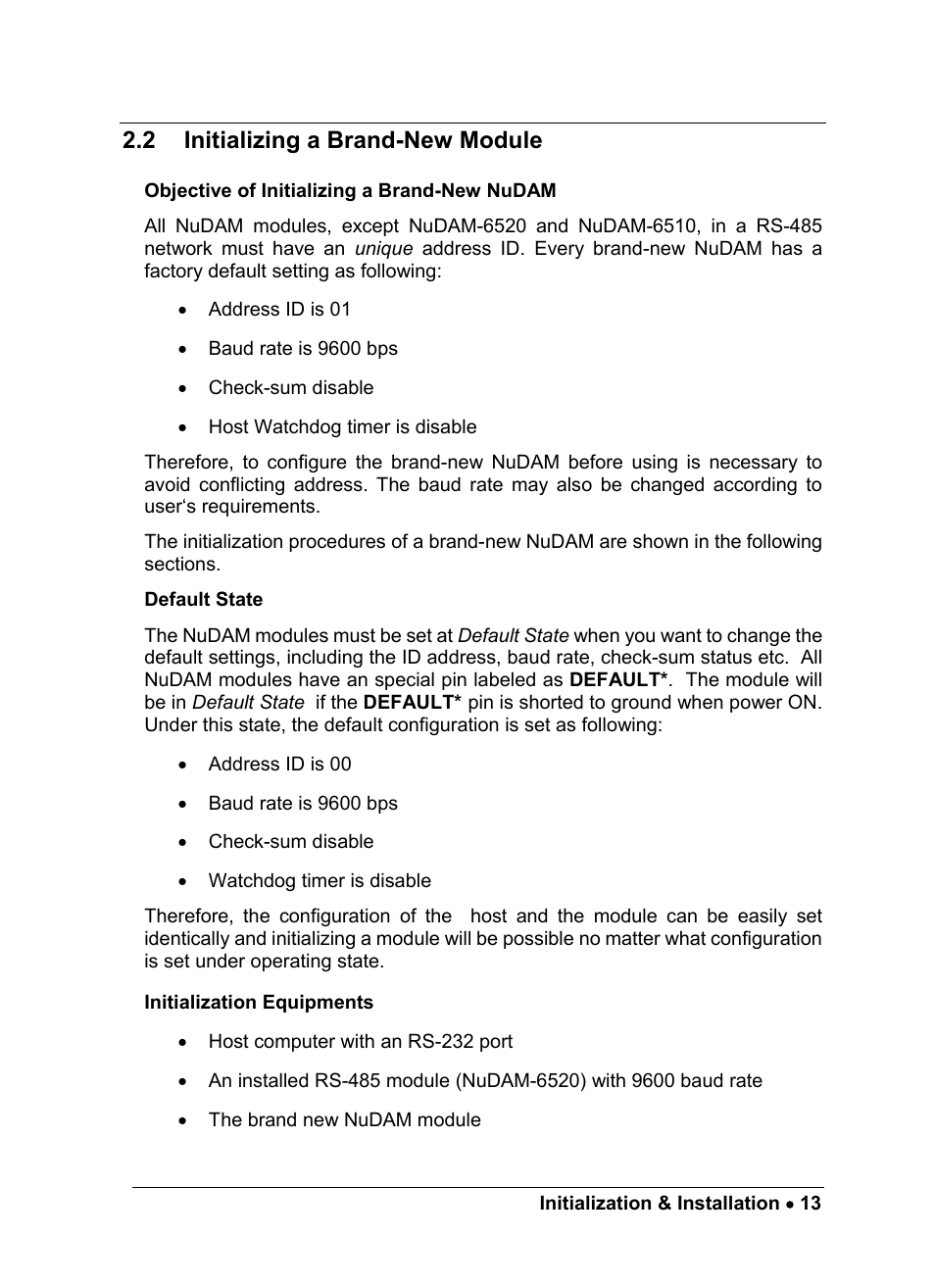 2 initializing a brand-new module | ADLINK ND-6021 User Manual | Page 19 / 65