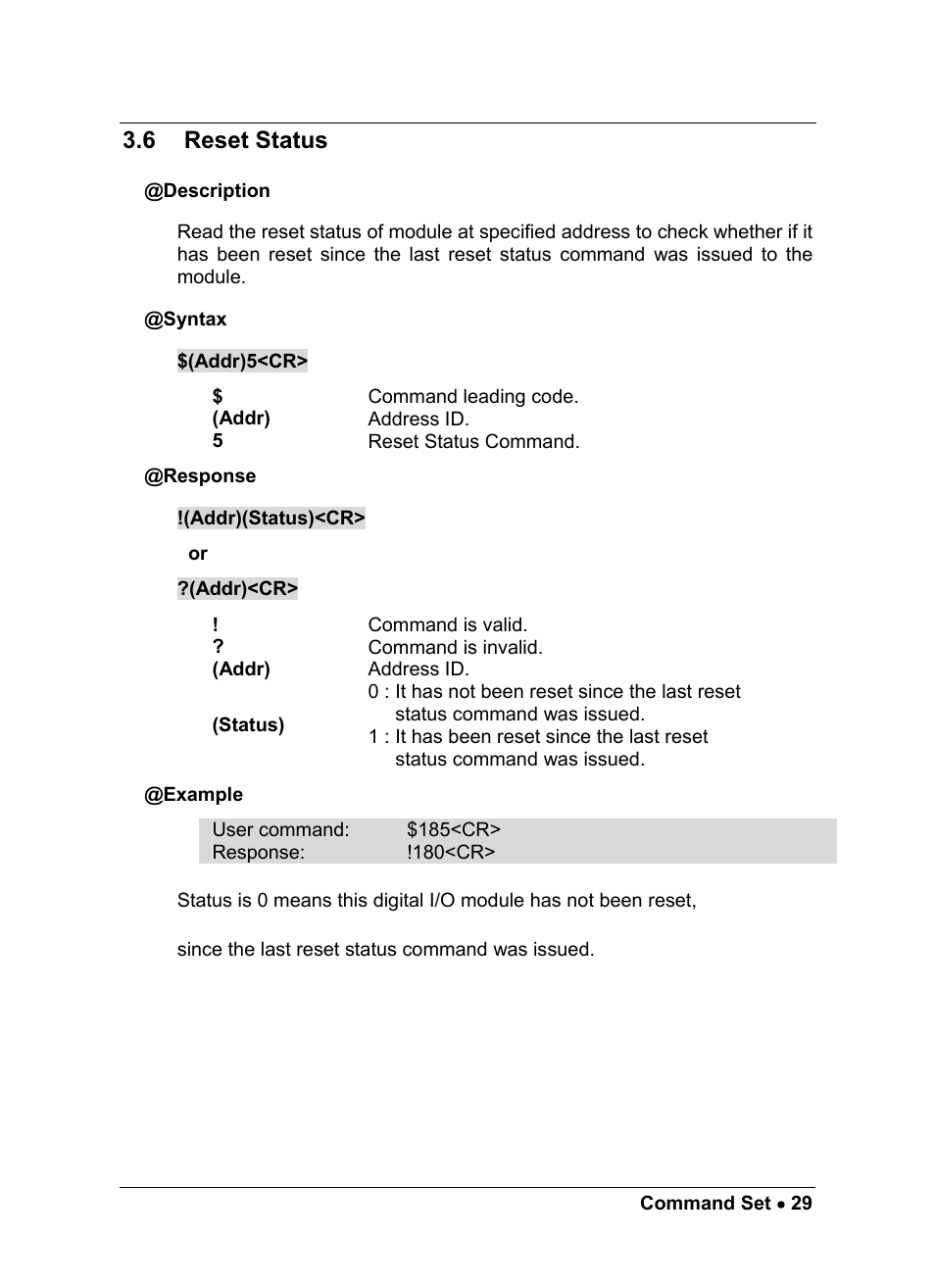 6 reset status | ADLINK ND-6021 User Manual | Page 35 / 65