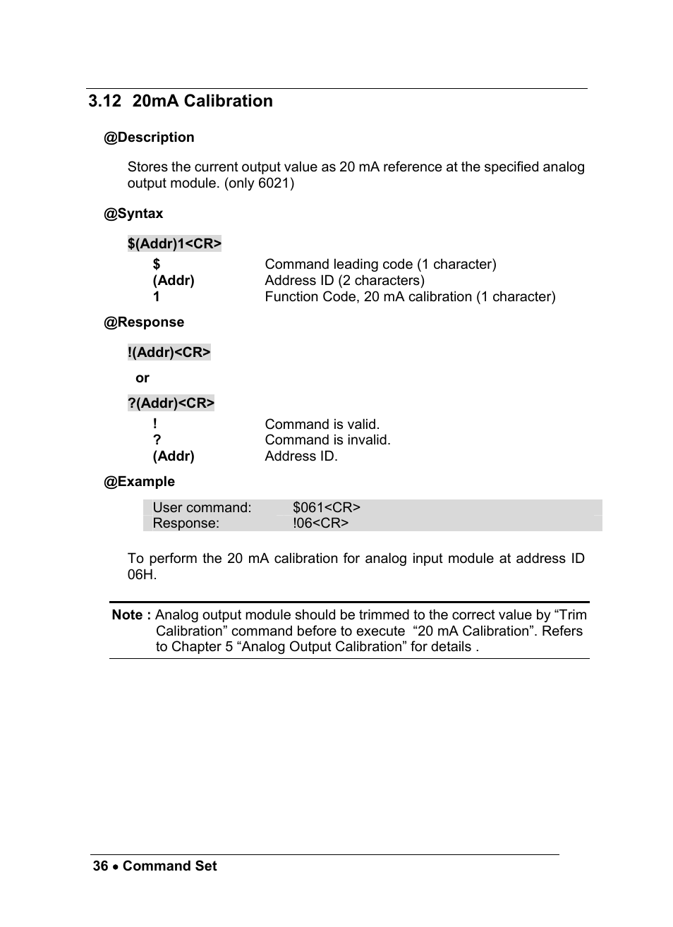 12 20ma calibration | ADLINK ND-6021 User Manual | Page 42 / 65